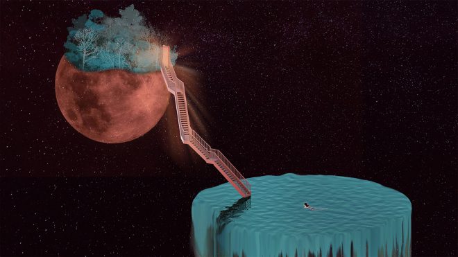 Archisearch - FEATURED STUDENT | Sin-Anaviosi, Mixed Reality tools & a Stairway to Heaven: welcome to the whimsical, digital fabricated, world of Katiana Mekka