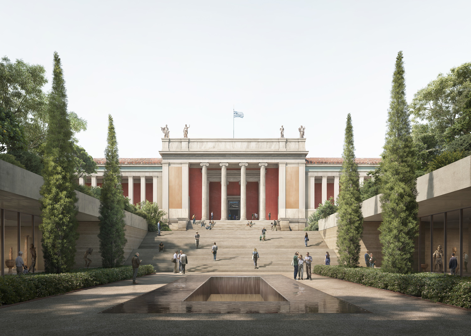 Archisearch David Chipperfield Architects Berlin's winning proposal for the National Archaeological Museum in Athens