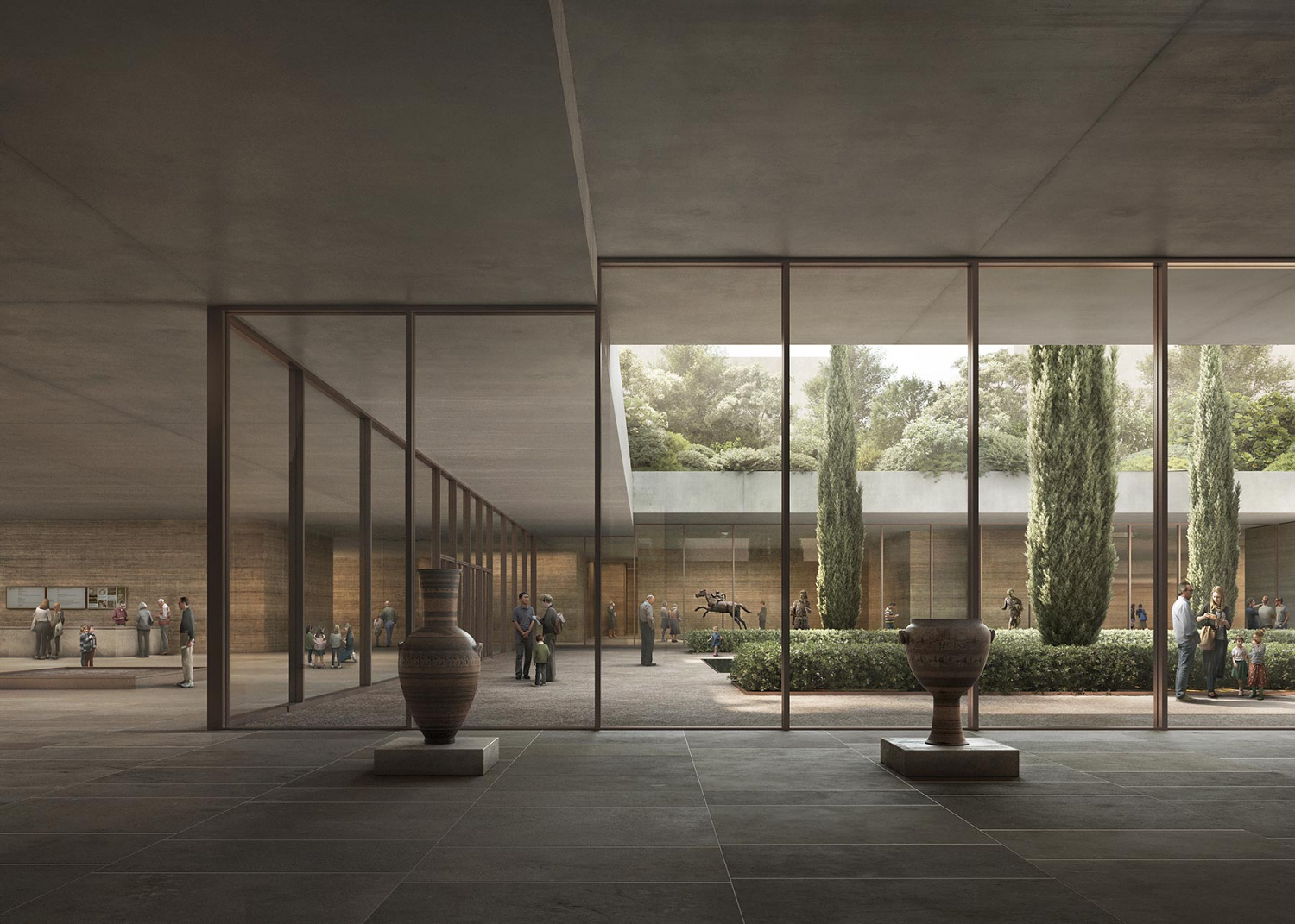 Archisearch David Chipperfield Architects Berlin's winning proposal for the National Archaeological Museum in Athens