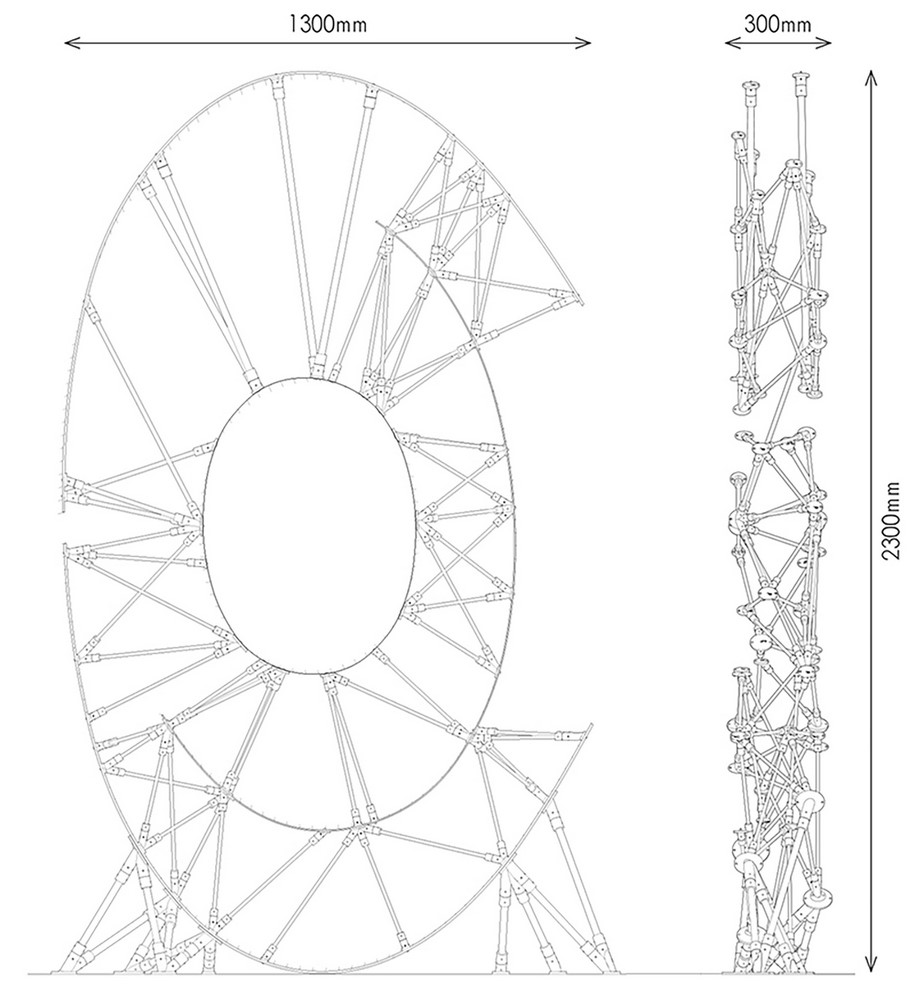 Archisearch Bending active timber: the five symbiotic surfaces | Design Thesis by Sotiris Monachogios