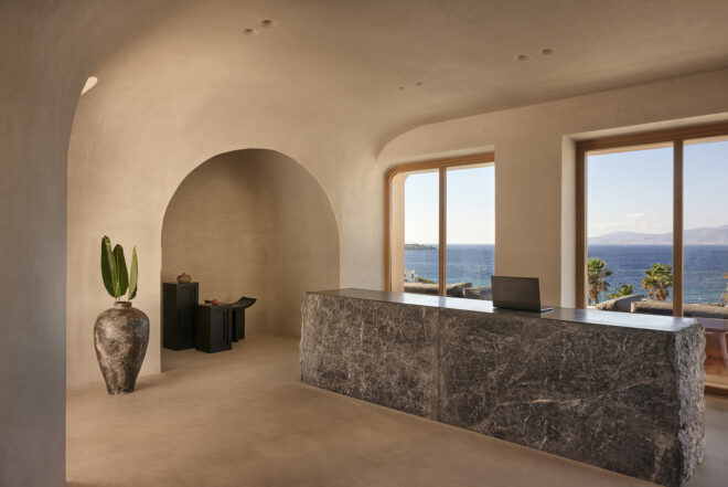 Archisearch - “Earth Suites” Redesign of an existing 5 star hotel in Mykonos | by Deplot Architects