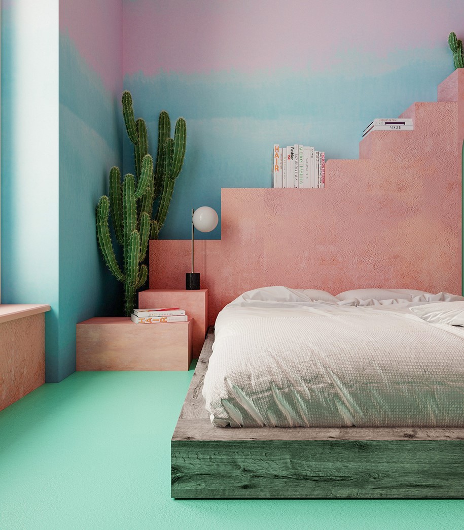 Archisearch Dmitry Reutov takes inspiration from Mexican colours for an apartment renovation in Manhattan