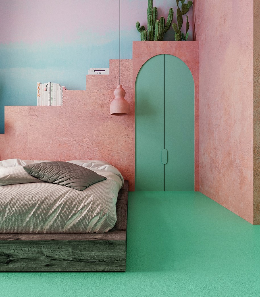 Archisearch Dmitry Reutov takes inspiration from Mexican colours for an apartment renovation in Manhattan