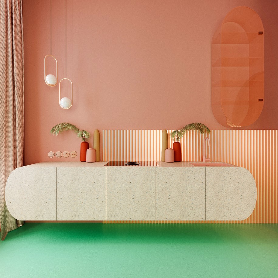 dmitry reutov, interior, design, mexican, colours, apartment, new york, manhattan, 2018