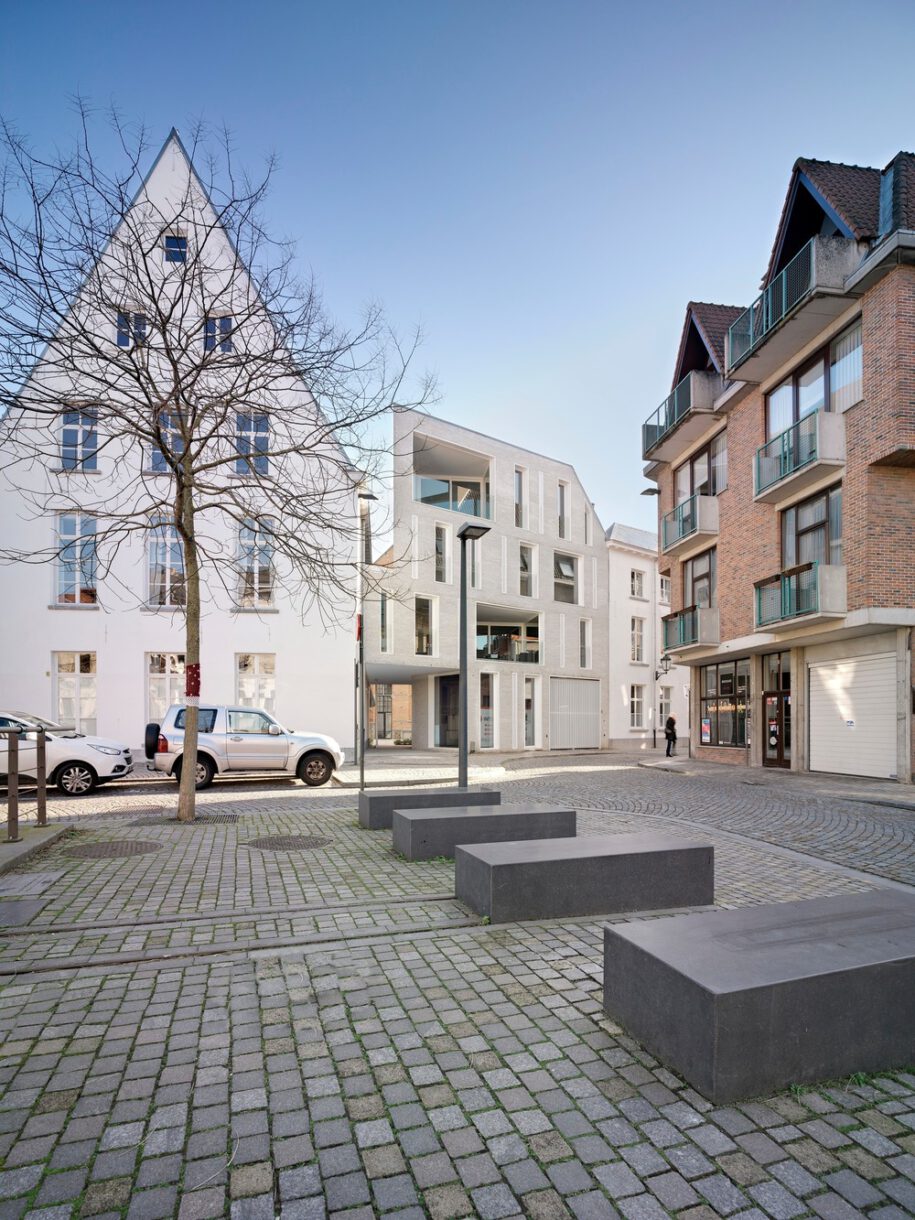 Archisearch Drabstraat Apartments: interweaving of history in Mechelen, Belgium by dmvA