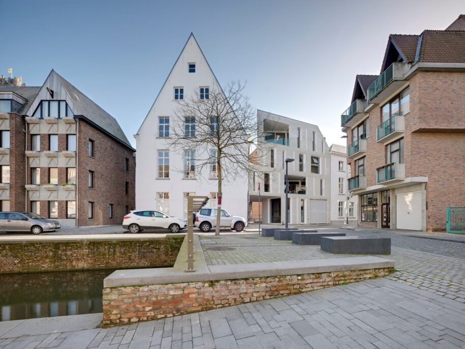 Archisearch Drabstraat Apartments: interweaving of history in Mechelen, Belgium by dmvA