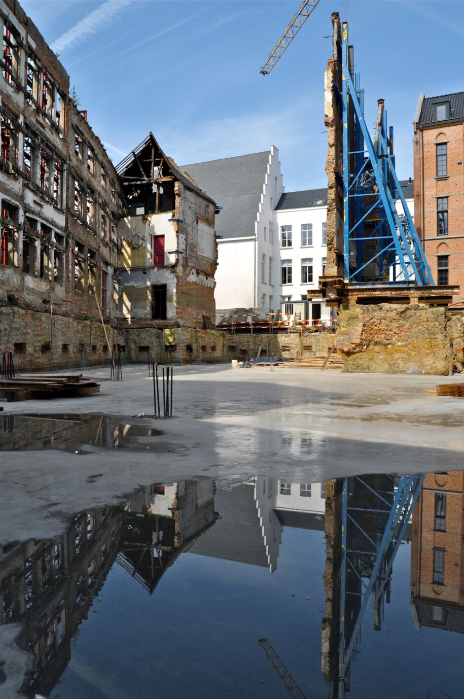 Archisearch Drabstraat Apartments: interweaving of history in Mechelen, Belgium by dmvA