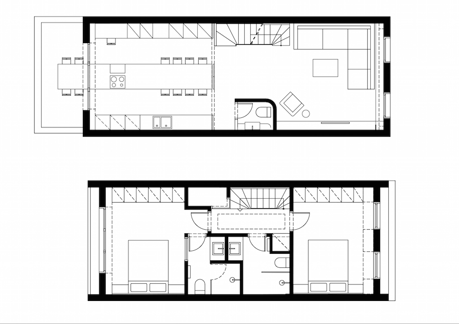 Stretched Apartment, Urban Soul Project, London, Regent's Park, refurbishment, renovation, interiors, interior design