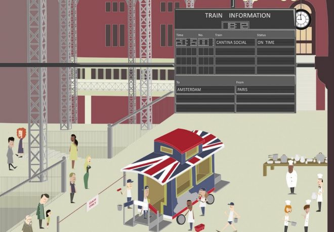 Archisearch - Stavros Zotos and Stamatia Bountioukou receive honourable mention at EATING | Non Architecture Competitions