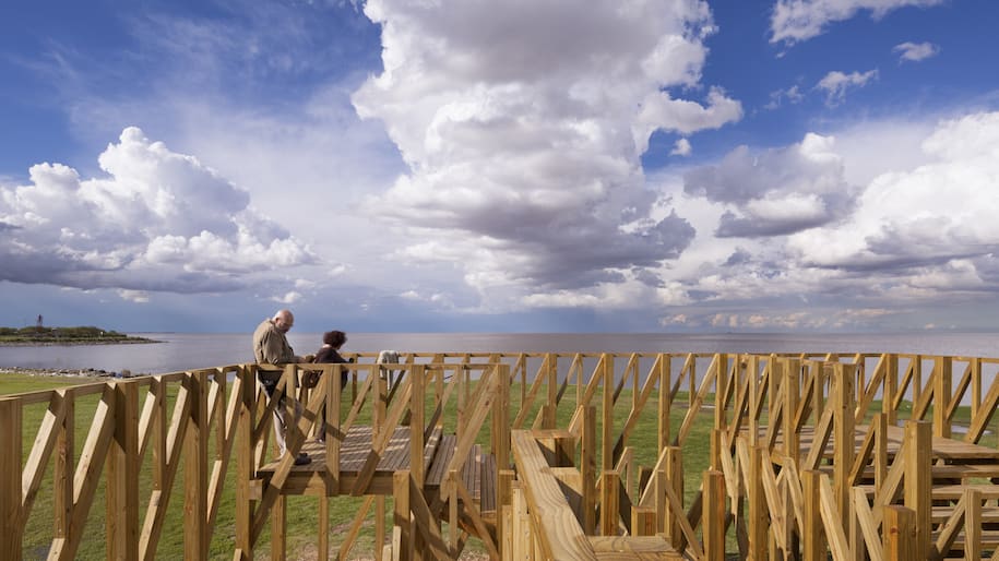 El Nido de la Cultura, Buenos Aires, Argentina, Josep Ferrando Baramona, wooden construction, pavilion, mirador, look out