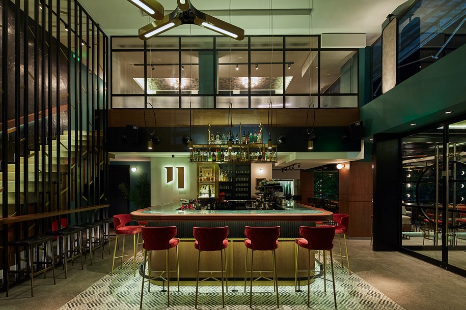 Eleven, bar, café, restaurant, g2lab, interiors