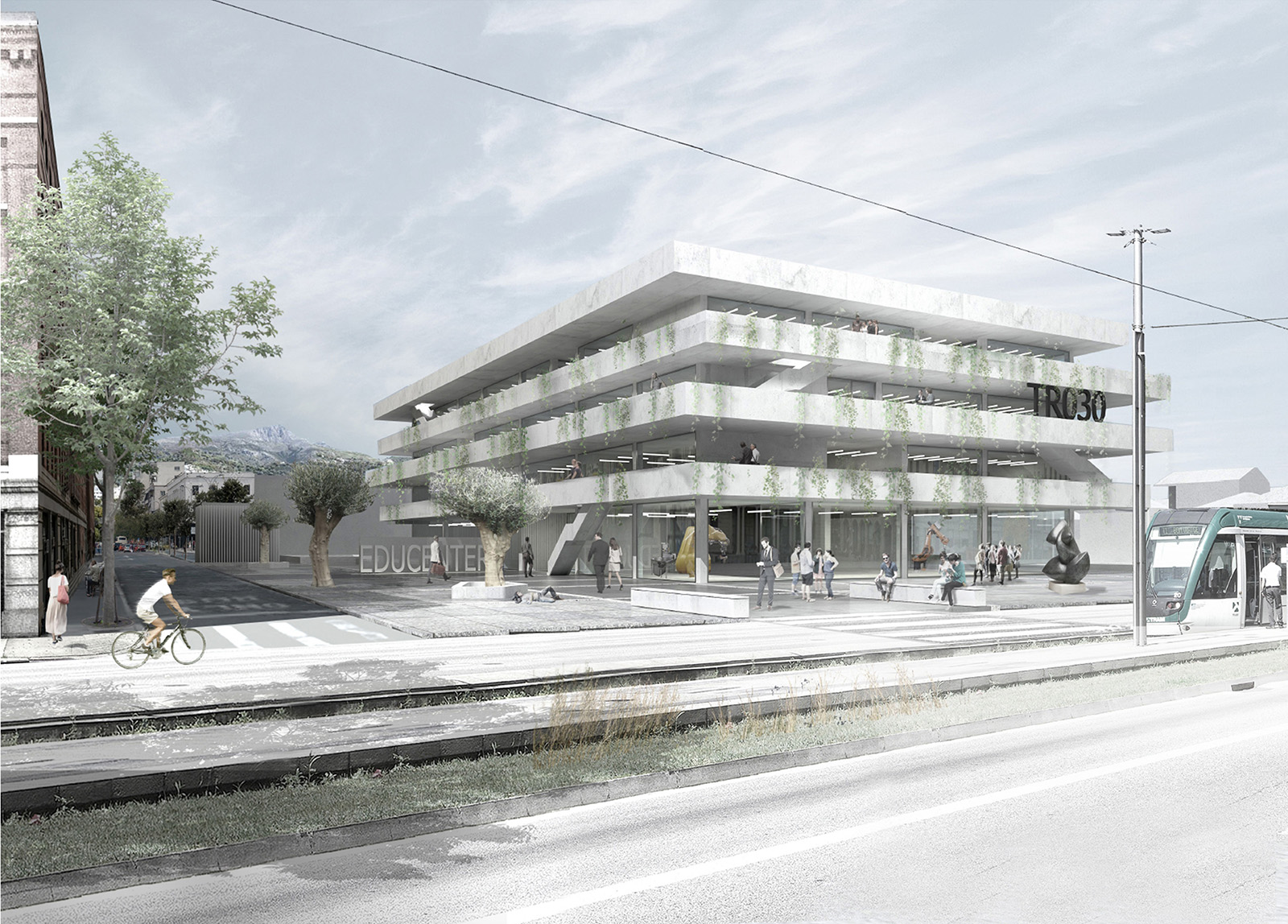 Archisearch The city as campus: Tirana030 | Diploma thesis project by Elvin Demiri