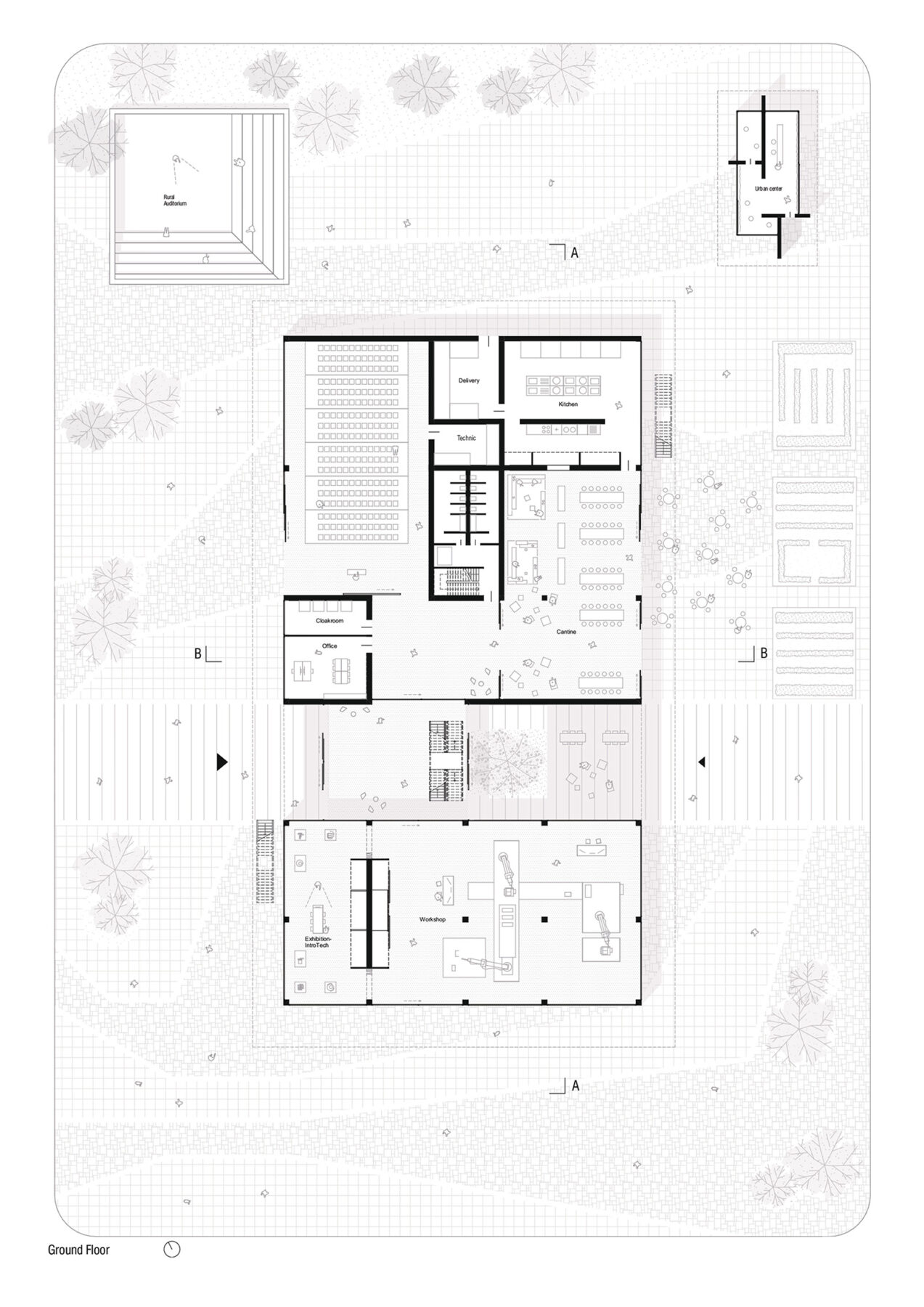 Archisearch The city as campus: Tirana030 | Diploma thesis project by Elvin Demiri