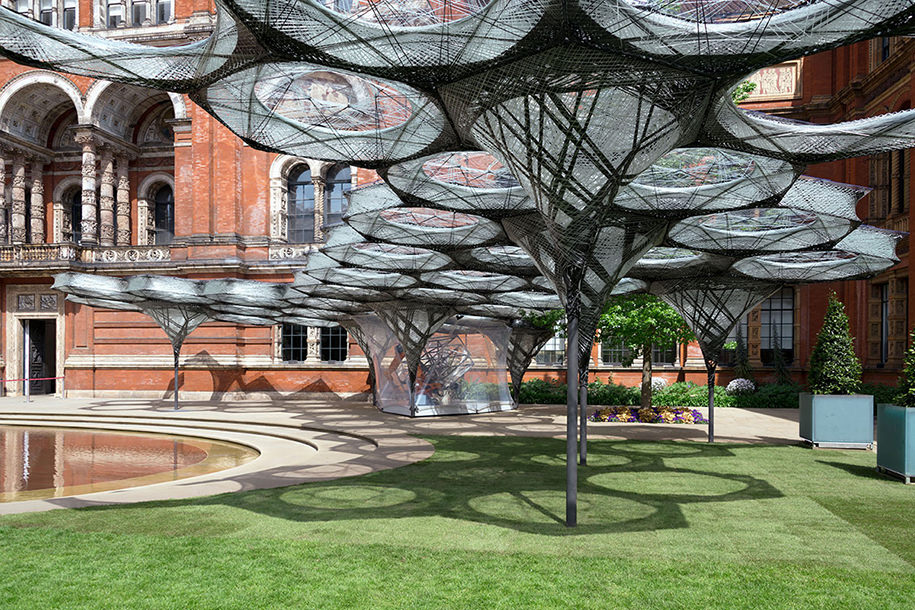 Archisearch Elytra Filament Pavilion Outdoor Installation at the 