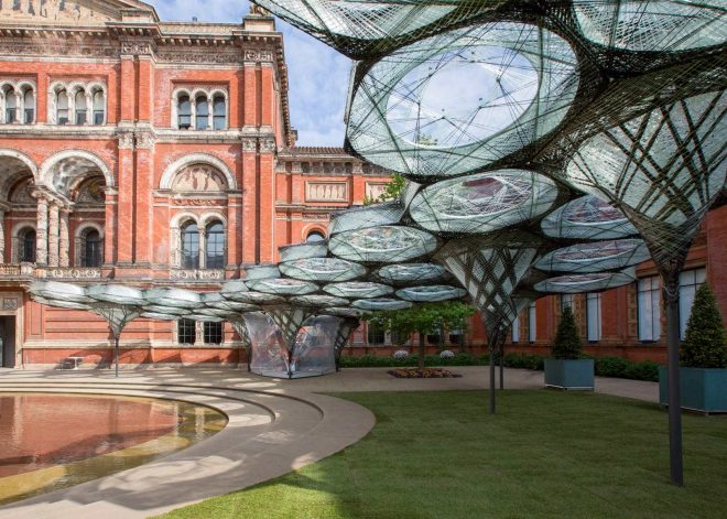 Archisearch - Elytra Filament Pavilion Outdoor Installation at the 