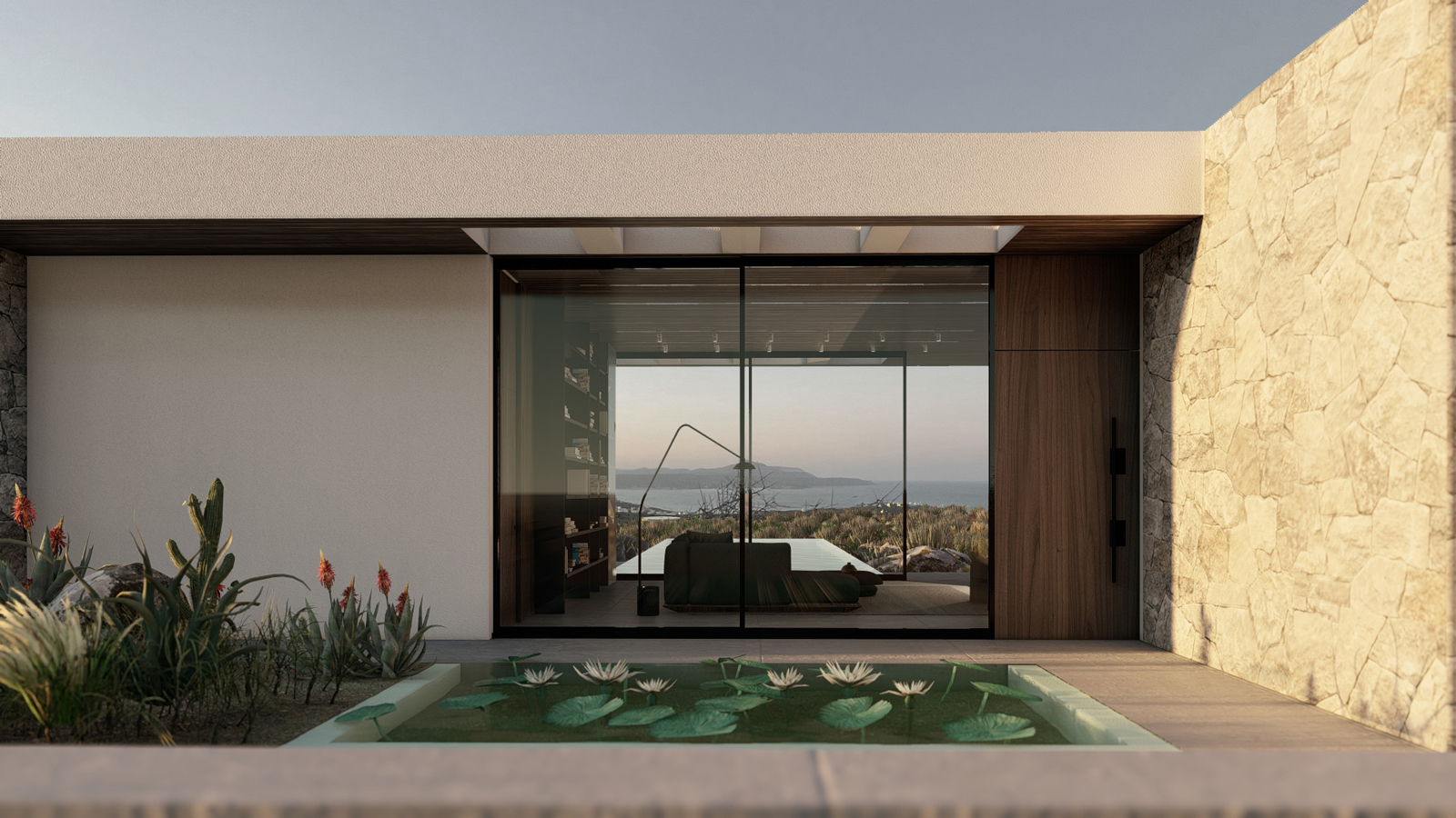 Archisearch Villa on the Rocks at Souda Bay | by Zeropixel architects