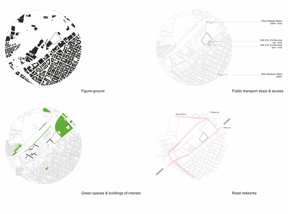 Archisearch Entry in the Architectural competition for the New Building Complex of the Ministry of Infrastructure in Pireos Street | L. Michaloutsos, A. Proimou, A. Stratou, T. Marinaki, C. Moustakis, V. Kavalla  & Th. Tselepidis