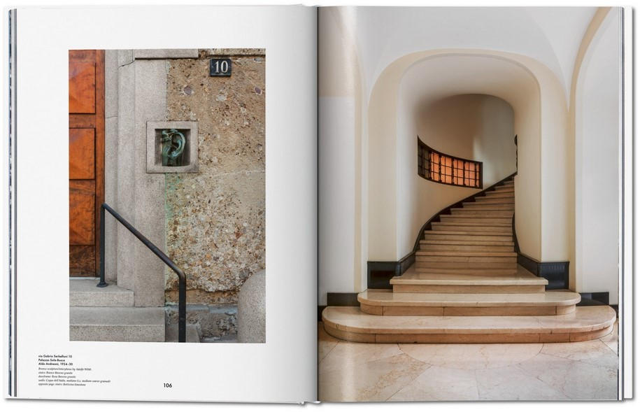 entryways of Milan, publication, Italy, modernism, minimalism, marble, concrete, Taschen, book, photography