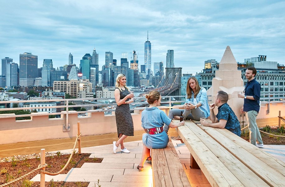 Archisearch Etsy's headquarters in Brooklyn blur the lines between workplace and habitat  |  GENSLER ARCHITECTS