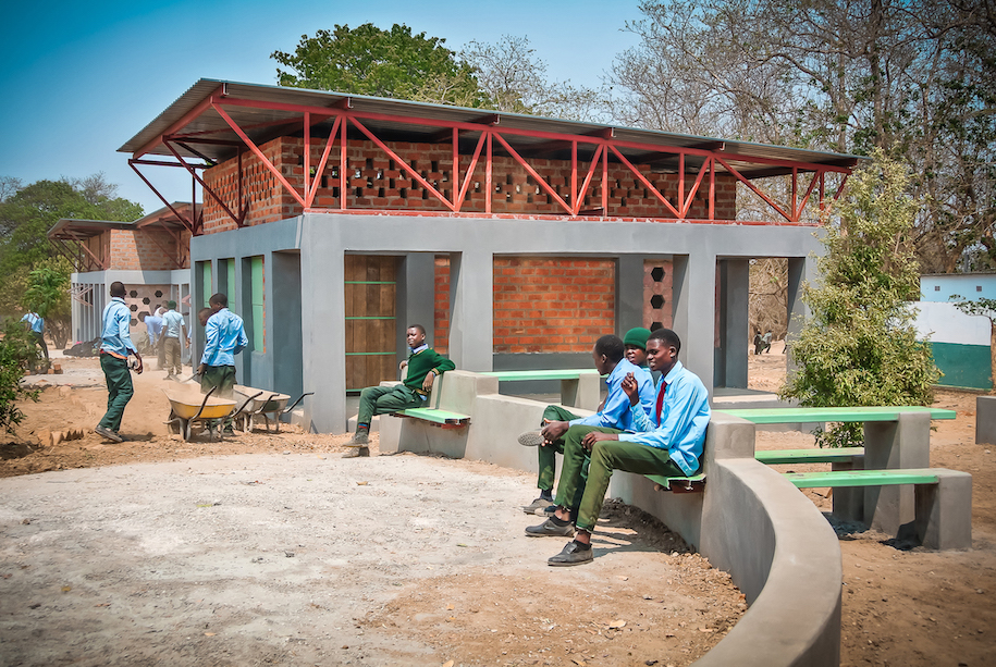 Archisearch CAUKIN STUDIO designed Evergreen School in Zambia