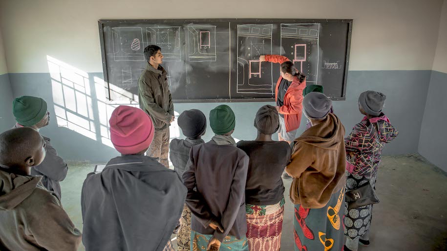 Archisearch CAUKIN STUDIO designed Evergreen School in Zambia