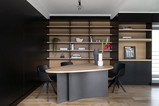 Archisearch - Penthouse Apartment Renovation: an open plan renovation with custom-made furniture at Mount Lycabettus | Anastasia G. Filippeou