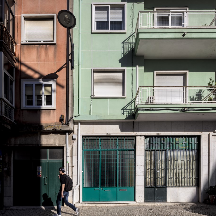 Archisearch Fala Atelier converts a windowless garage into a house in Lisbon