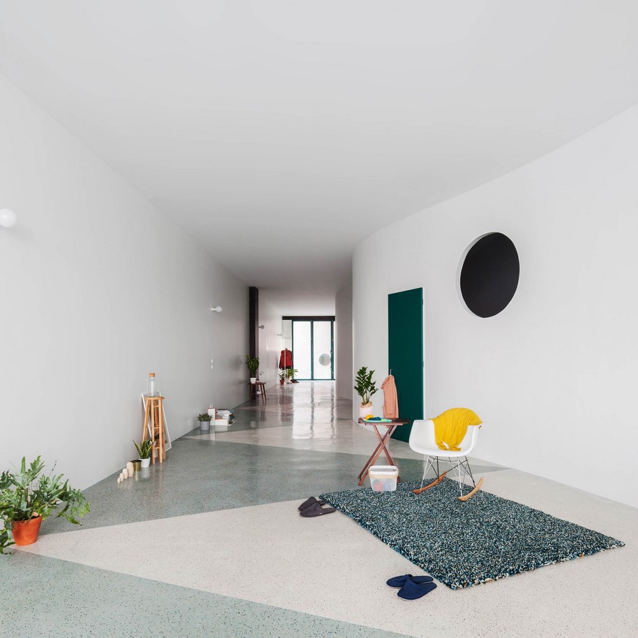 Archisearch Fala atelier designed a house along a wall in Porto