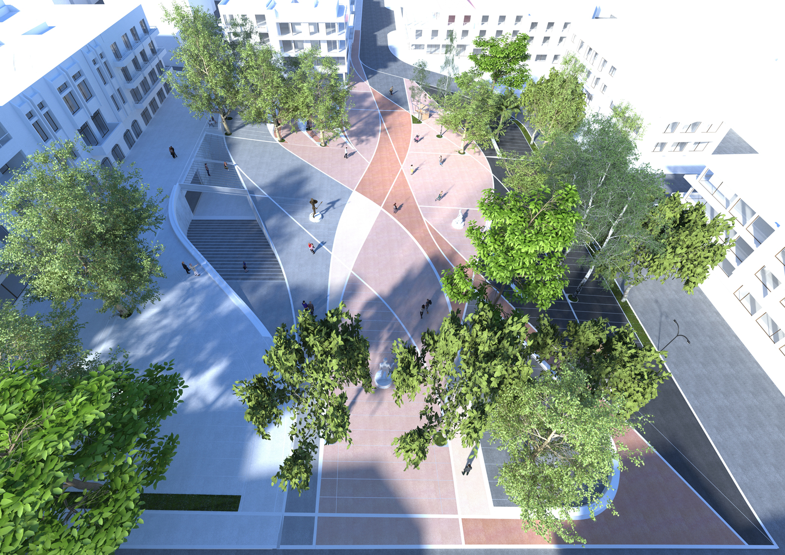 Archisearch Riverborn Square: Land n Arch wins 1st prize in the architectural competition for the redesign of Farsala square.