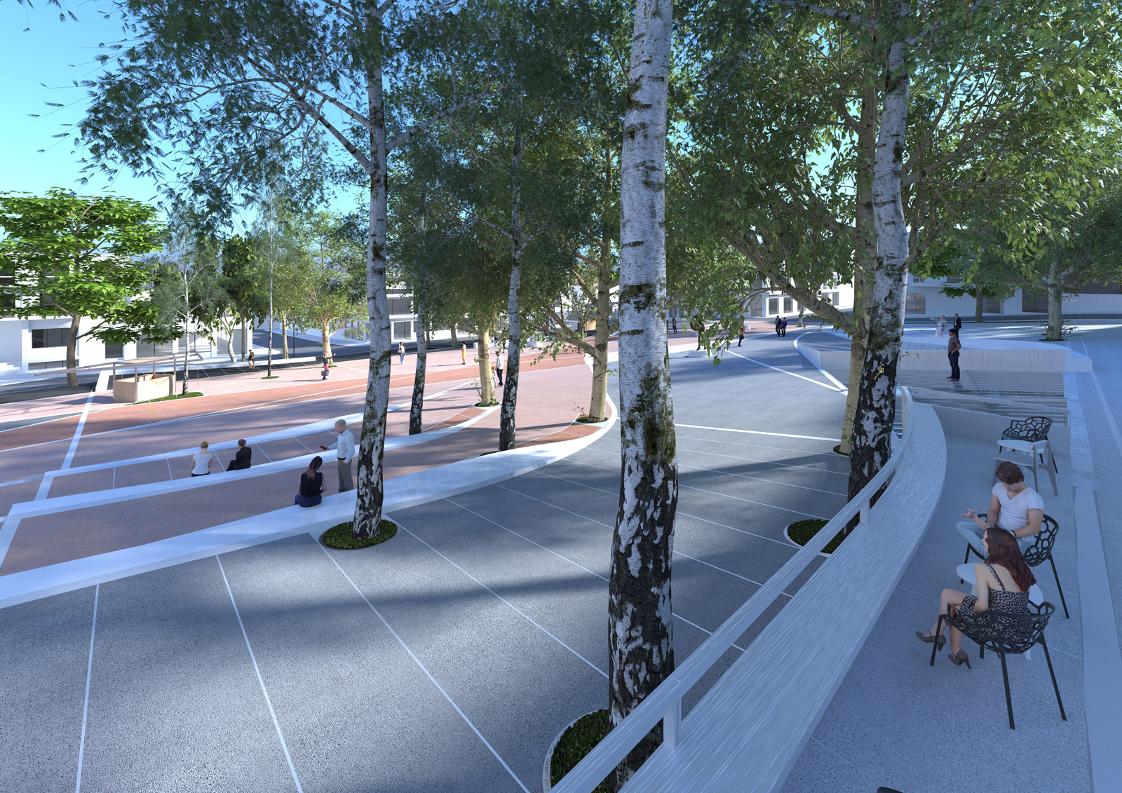 Archisearch Riverborn Square: Land n Arch wins 1st prize in the architectural competition for the redesign of Farsala square.