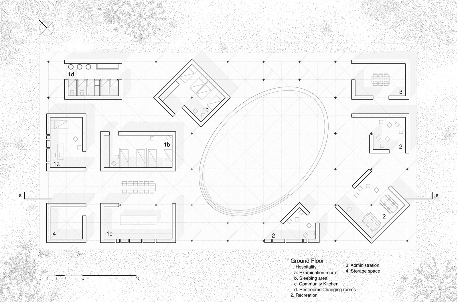 Archisearch 'Hide and seek': entry by Georgios Thalassinos & Ioanna Karampetsou at the Kaira Looro Architecture Competition 2022, Children’s House