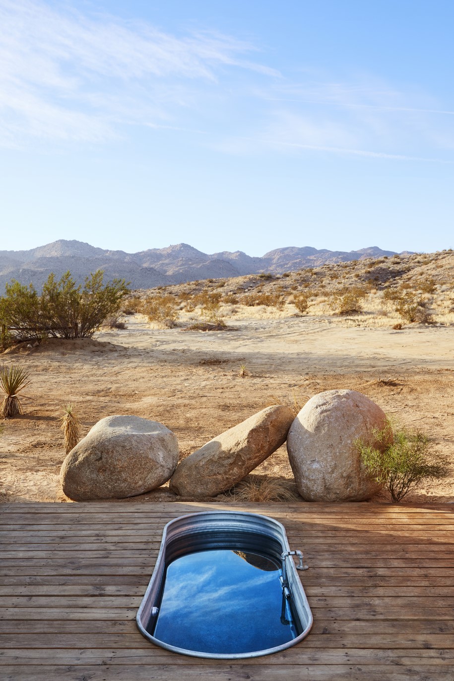 Folly, Off-grid Hotel, Cohesion Studio, cabin, hut, retreat, Joshua Tree, California,