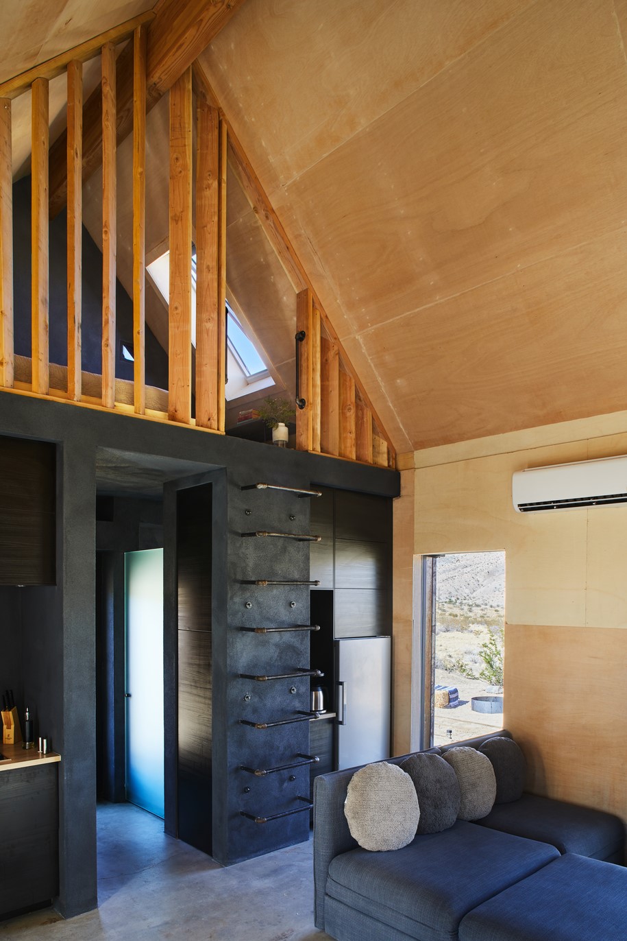 Folly, Off-grid Hotel, Cohesion Studio, cabin, hut, retreat, Joshua Tree, California,