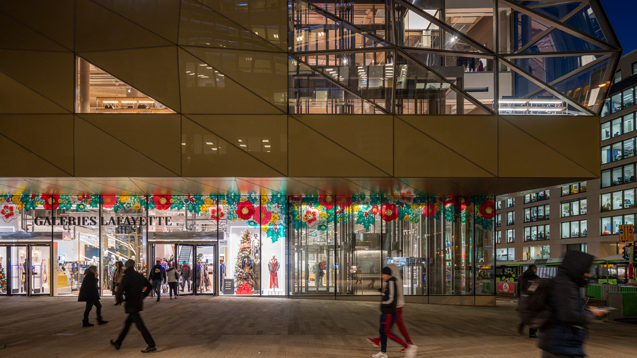 Archisearch Galeries Lafayette open first department store in Luxembourg designed by Foster + Partners