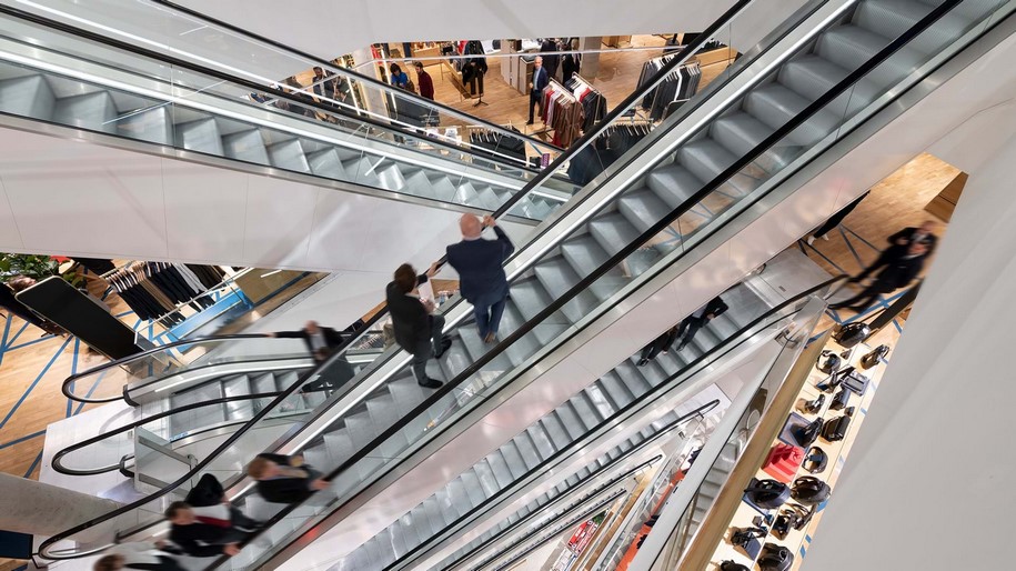 Archisearch Galeries Lafayette open first department store in Luxembourg designed by Foster + Partners