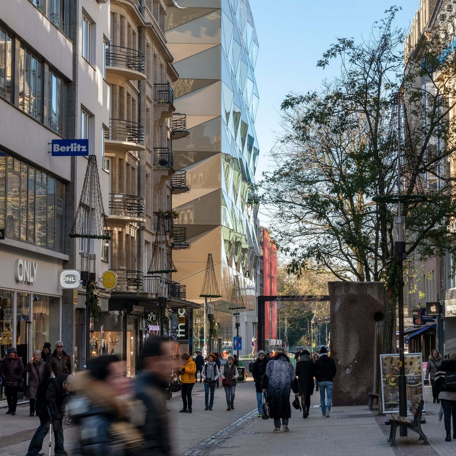 Archisearch Galeries Lafayette open first department store in Luxembourg designed by Foster + Partners