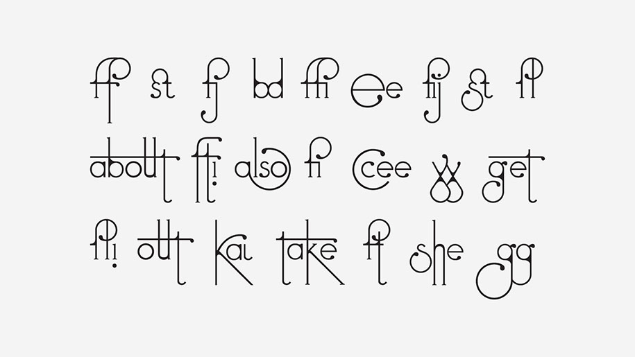 Futuracha Pro, font, Open Type Font, høly, Odysseas Galinos, Paparounis