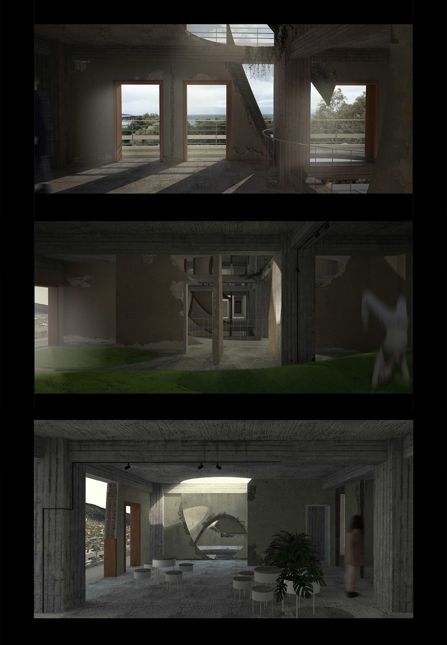 Archisearch Saladi Beach Hotel: Transformations of the ruin   | Thesis by Gelali Th. &  Stathatou D.