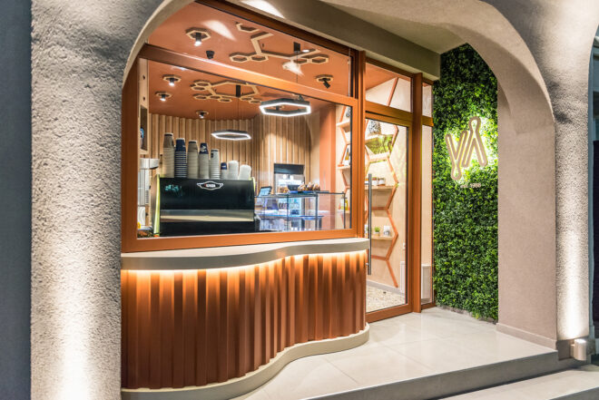 Archisearch - Gefsi: a “to go” drive-through Coffee & Food Store in Farsala | by GroundPlan Architects