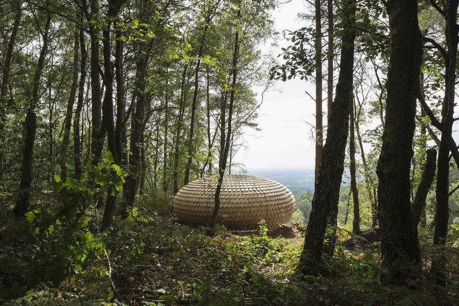 GILES MILLER STUDIO,  SCULPTURE, ARCHITECTURE, Perspectives, organic, pavilion