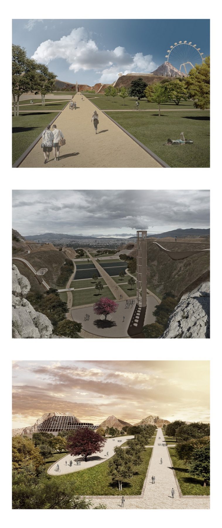 Tourkovounia Hills, University of Patras, School of Architecture, Giorgis Papanastasatos, thesis