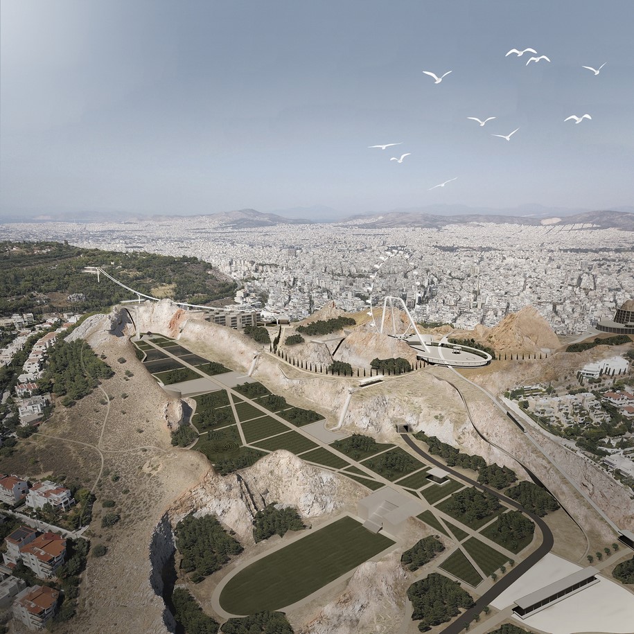 Tourkovounia Hills, University of Patras, School of Architecture, Giorgis Papanastasatos, thesis