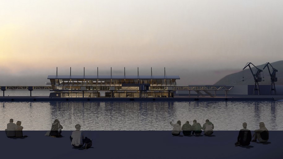 Archisearch V. Gkikapeppas and D. Loukopoulos win 1st prize in the Architectural Competition for the New Passenger Terminal in Souda, Crete