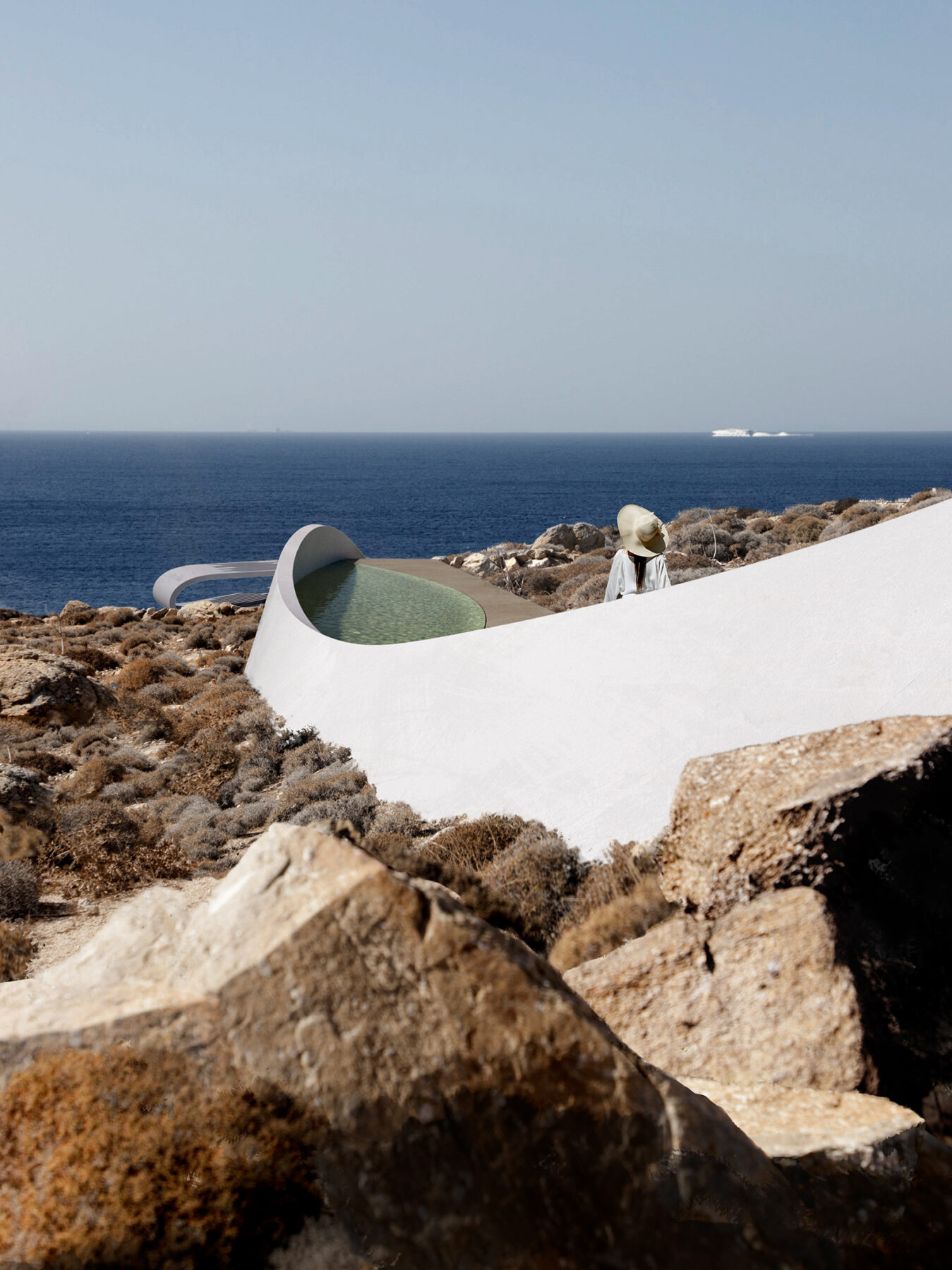 Archisearch Ribbon in Mykonos by gnb architects | won a merit at GRAIL Awards 2025
