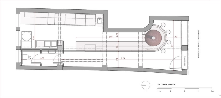 Archisearch Granello is a minimal pizza-bar in the heart of Athens  |  Kyranis Architects