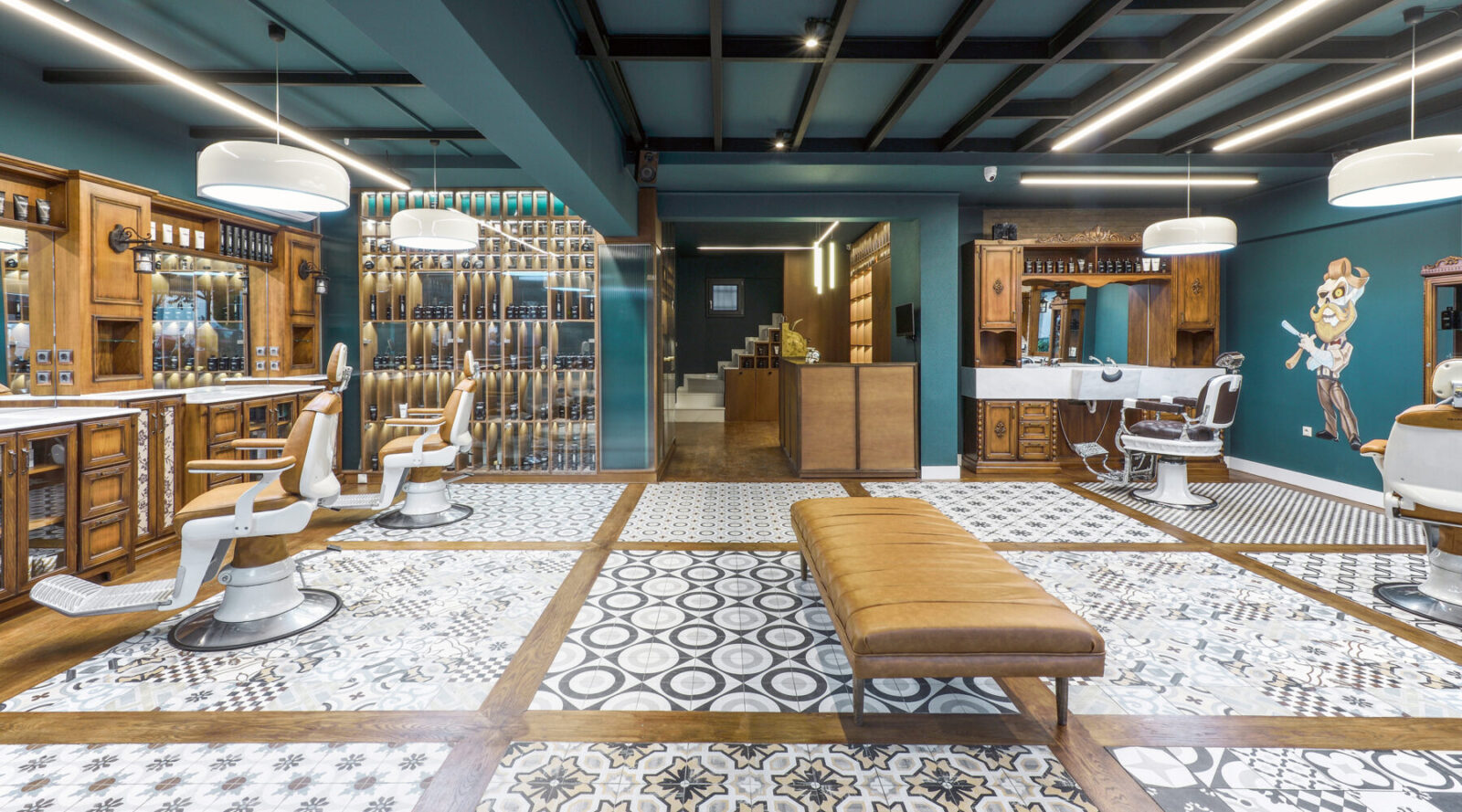 Archisearch Private Hair Saloon in Thessaloniki, renovated by DCA studio.