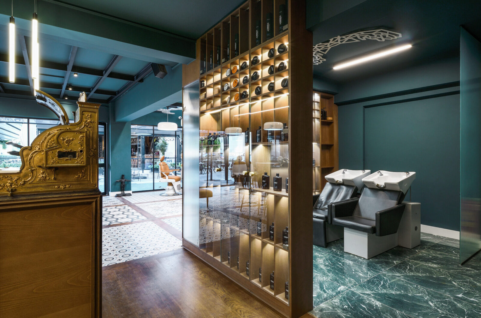 Archisearch Private Hair Saloon in Thessaloniki, renovated by DCA studio.