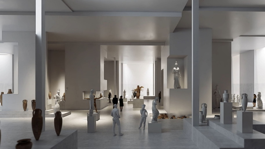 Archisearch Herzog & de Meuron, and Aeter Architects partcipated in the international competition for the National Archaeological Museum Athens, Greece