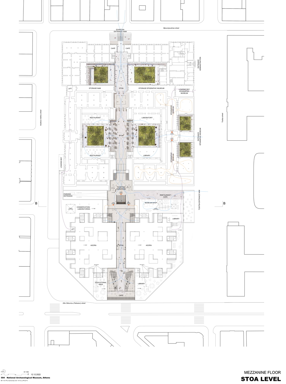 Archisearch Herzog & de Meuron, and Aeter Architects partcipated in the international competition for the National Archaeological Museum Athens, Greece