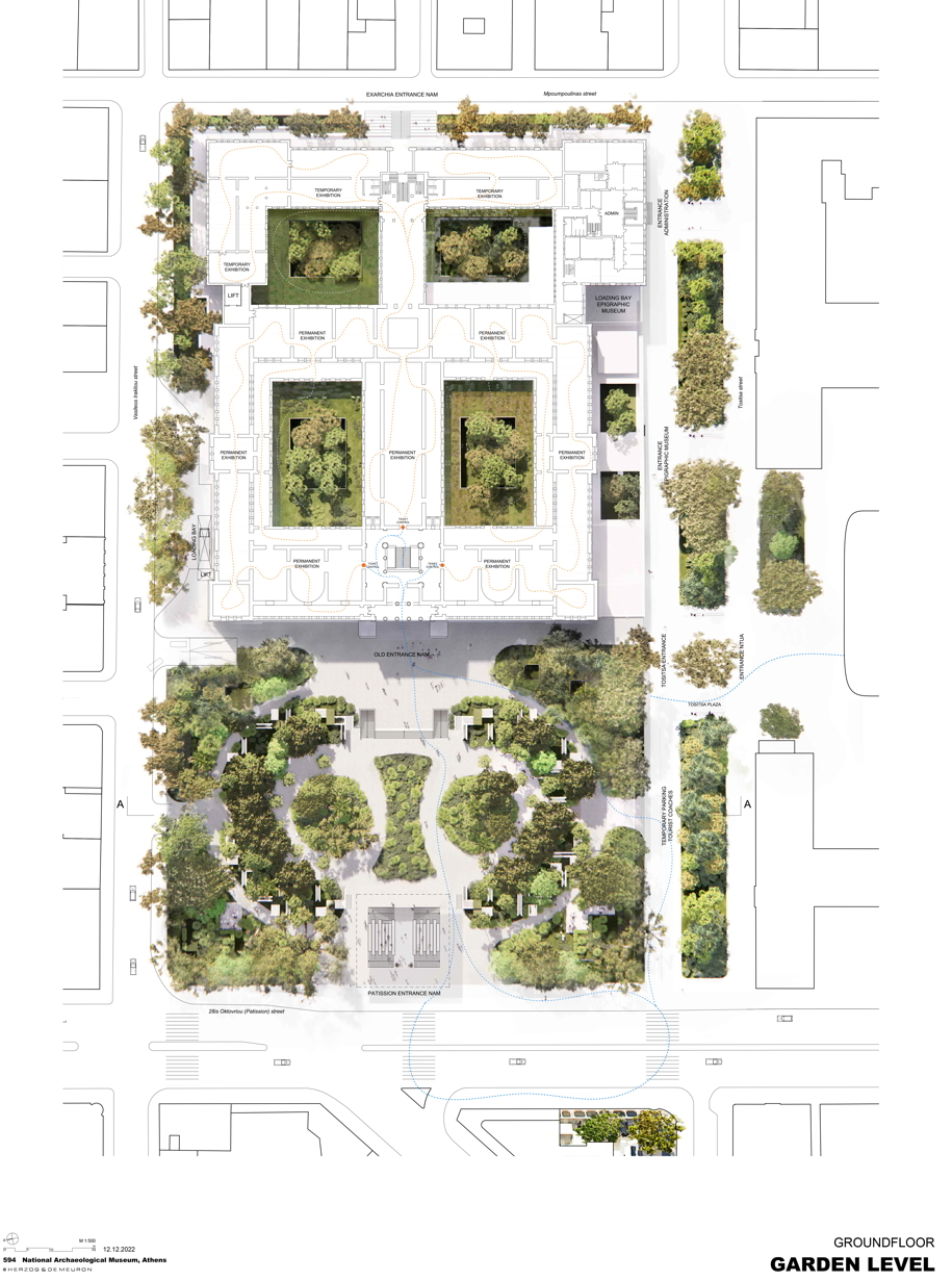 Archisearch Herzog & de Meuron, and Aeter Architects partcipated in the international competition for the National Archaeological Museum Athens, Greece